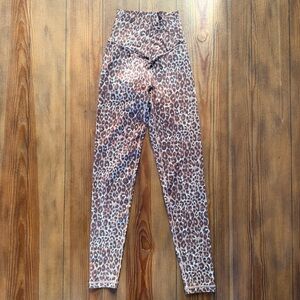 Leopard Print High-Waisted Leggings